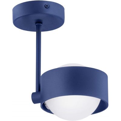 Argon Massimo Plus lampa podsufitowa 1x6W opal mat/granat 8062