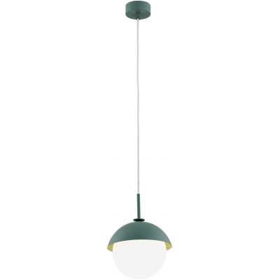 Argon Cappello lampa wisząca 1x15W opal mat/zielony 8297