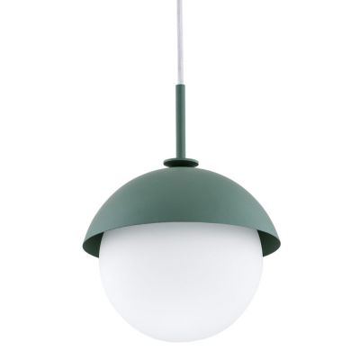 Argon Cappello lampa wisząca 1x15W opal mat/zielony 8297