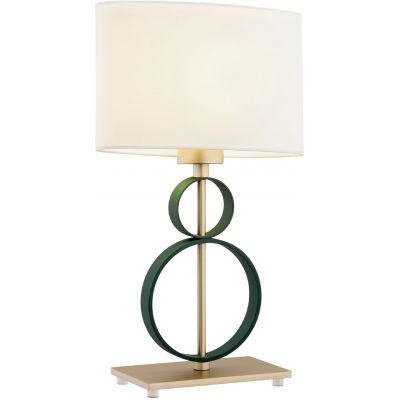 Argon Perseo lampa stołowa 1x15W biały/zielony 8317