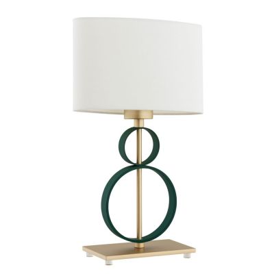 Argon Perseo lampa stołowa 1x15W biały/zielony 8317
