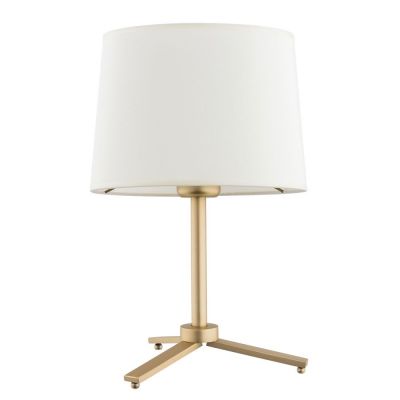 Argon Cavalino lampa stołowa 1x15W biały/złoty 8318