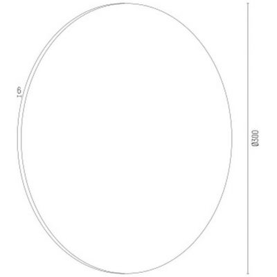 Argon Oregon Plus kinkiet 1x6W LED złoty 8352