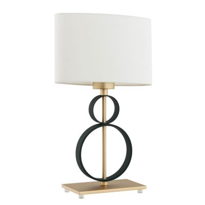 Argon Perseo lampa stołowa 1x15W biały/czarny/złoty 8373