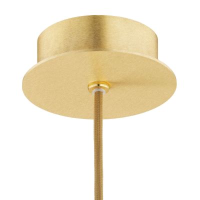 Argon Almiros lampa wisząca 1x7W biały/złoty 8450