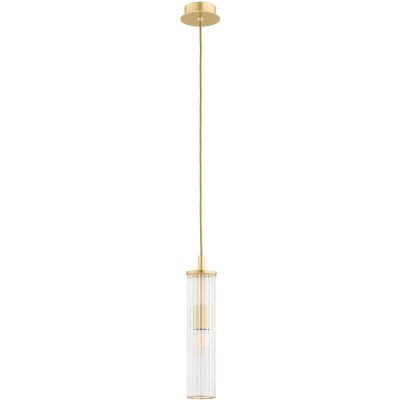 Argon Hampton lampa wisząca 1x7 W mosiądz 8489