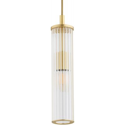Argon Hampton lampa wisząca 1x7 W mosiądz 8489