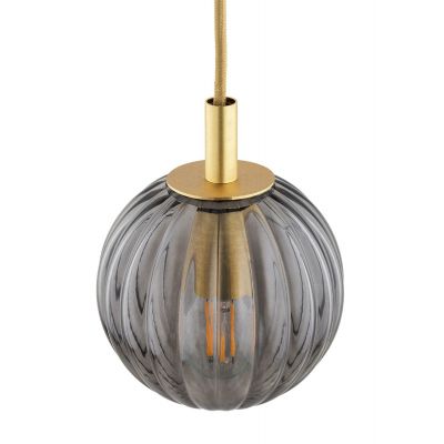 Argon Paloma lampa wisząca 1x7 W mosiądz 8512