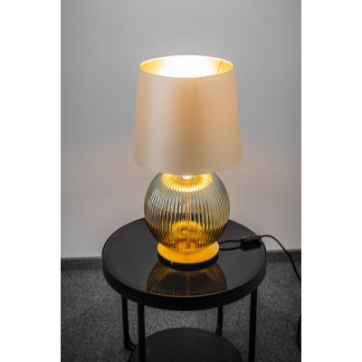 Argon Hamilton lampa stołowa 1x15 W szara 8530