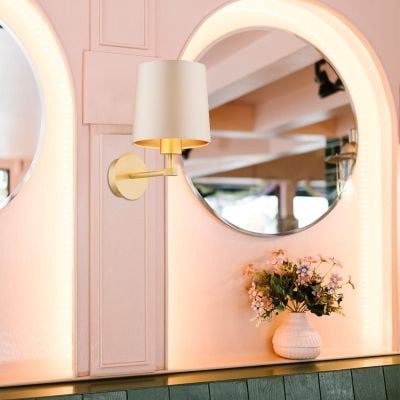 Argon Princeton kinkiet 1x15 W mosiądz 8545