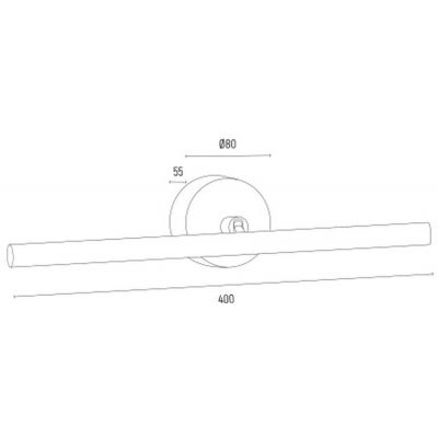 Argon Miriam kinkiet 1x7,2 W biały 8595