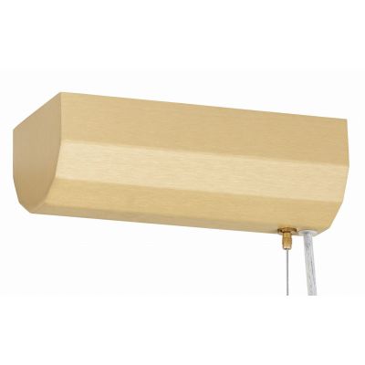 Argon Hampton lampa wisząca 1x60 W mosiądz-przezroczysta 8627