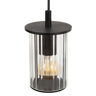 Argon Norfolk lampa wisząca zewnętrzna 1x15 W czarna 8751