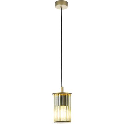 Argon Norfolk lampa wisząca zewnętrzna 1x15 W złota 8755