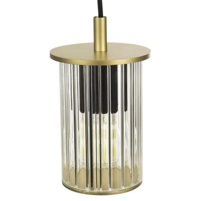 Argon Norfolk lampa wisząca zewnętrzna 1x15 W złota 8755