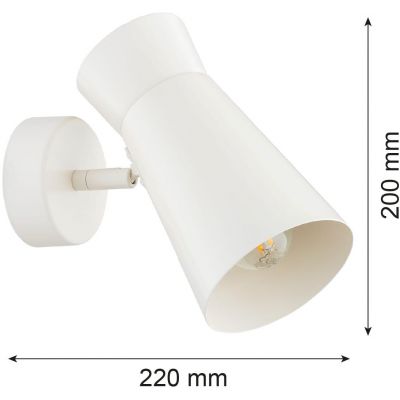 Argon Lord kinkiet 1x7 W biały 8762