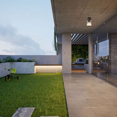 Argon Norfolk lampa podsufitowa zewnętrzna 1x15 W czarna 8773