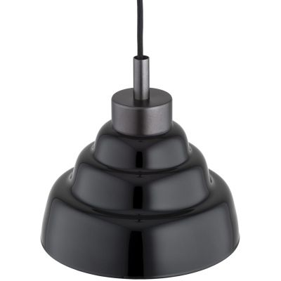 Argon Ventura lampa wisząca 1x15 W czarna-tytan 8775
