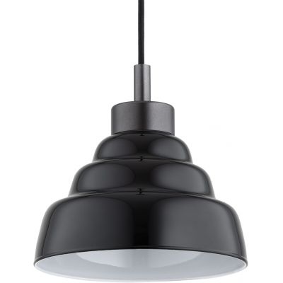 Argon Ventura lampa wisząca 1x15 W czarna-tytan 8775