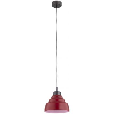 Argon Ventura lampa wisząca 1x15 W czerwona-tytan 8776