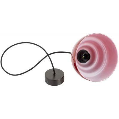 Argon Ventura lampa wisząca 1x15 W czerwona-tytan 8776