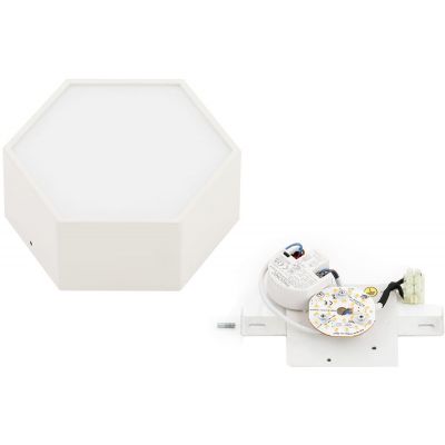 Argon Libero plafon 1x12 W biały 8781