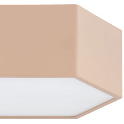 Argon Libero plafon 1x12 W różowy 8782