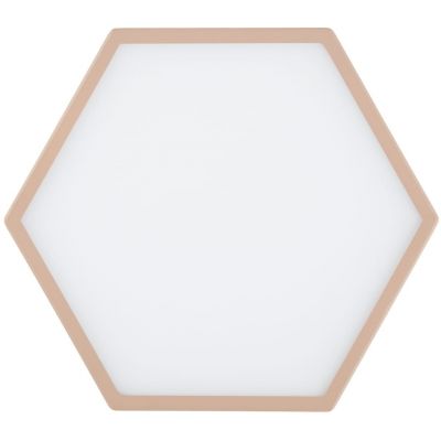 Argon Libero plafon 1x12 W różowy 8782