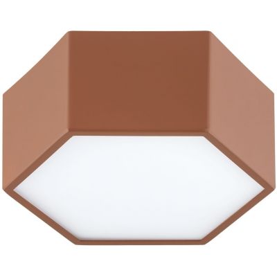 Argon Libero plafon 1x12 W brązowy 8783