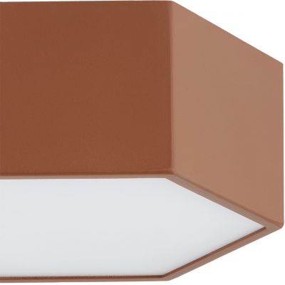 Argon Libero plafon 1x12 W brązowy 8783