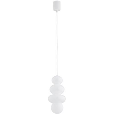 Argon Orlando Plus lampa wisząca 1x6 W biała-opal 8785