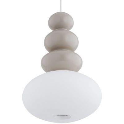 Argon Diego lampa wisząca 1x5 W opal-beżowa 8819