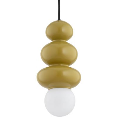 Argon Orlando Plus lampa wisząca 1x6 W opal-żółta 8787