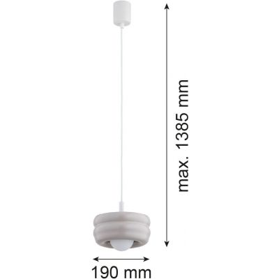 Argon Tevo lampa wisząca 1x4,5 W beżowa 8814