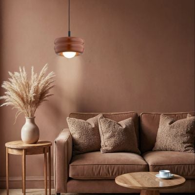 Argon Tevo lampa wisząca 1x4,5 W brązowa 8817