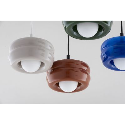 Argon Tevo lampa wisząca 1x4,5 W brązowa 8817