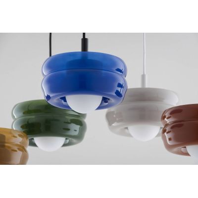 Argon Tevo lampa wisząca 1x4,5 W niebieska 8818