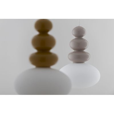 Argon Diego lampa wisząca 1x5 W opal-beżowa 8819