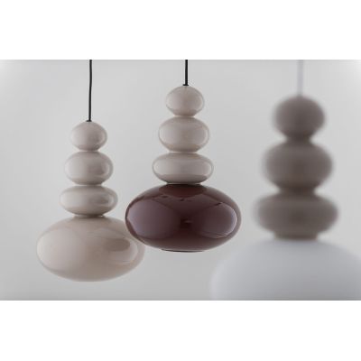 Argon Diego lampa wisząca 1x5 W brązowa-beżowa 8820