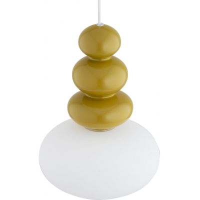 Argon Diego lampa wisząca 1x5 W opal-żółta 8821