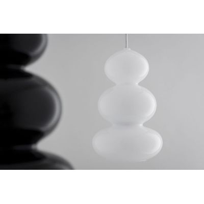 Argon Orlando lampa wisząca 1x5 W biała-opal 8824