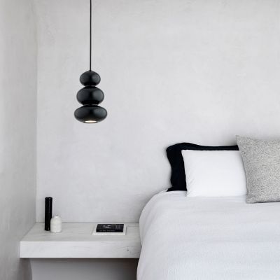 Argon Orlando lampa wisząca 1x5 W czarna 8827