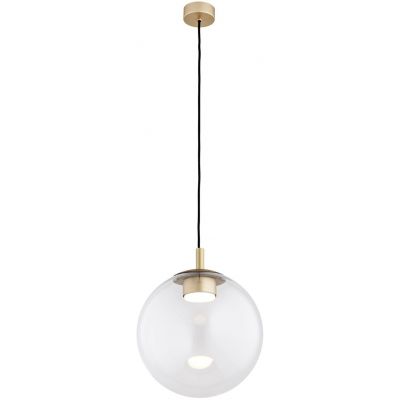 Argon Sacramento lampa wisząca 1x12 W przezroczysta-złota 8828