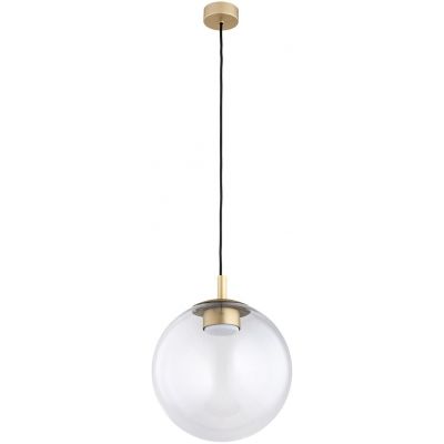 Argon Sacramento lampa wisząca 1x12 W przezroczysta-złota 8828