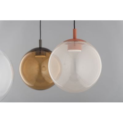 Argon Sacramento lampa wisząca 1x12 W różowa-brązowa 8829