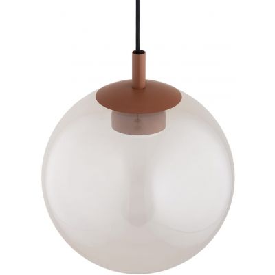 Argon Sacramento lampa wisząca 1x12 W różowa-brązowa 8829