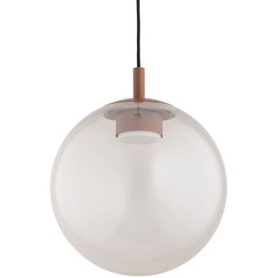 Argon Sacramento lampa wisząca 1x12 W różowa-brązowa 8829