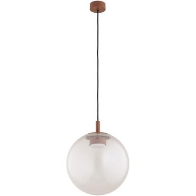 Argon Sacramento lampa wisząca 1x12 W różowa-brązowa 8829