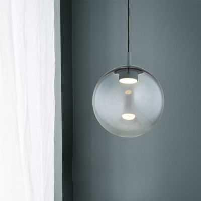 Argon Sacramento lampa wisząca 1x12 W zielona-szary/popielaty 8830