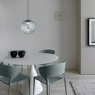 Argon Sacramento lampa wisząca 1x12 W zielona-szary/popielaty 8830